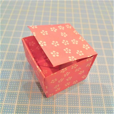 折り紙でふた付き箱の折り方作り方 簡単 かわいい 横浜デート人気おすすめ