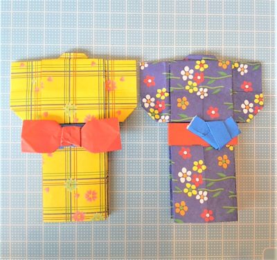 折り紙の浴衣の折り方と作り方 着物と帯で夏祭りや七夕の飾り物 横浜デート人気おすすめ