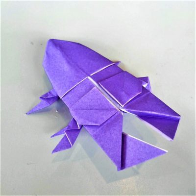 クワガタの折り方 折り紙２枚でかっこいいリアル立体の作り方を写真説明 横浜デート人気おすすめ