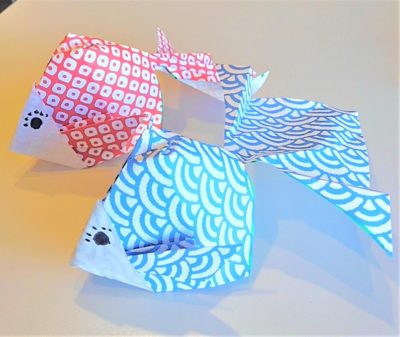 折り紙で金魚の折り方作り方 五分で簡単 リアル立体のかわいい夏の風物詩 横浜デート人気おすすめ