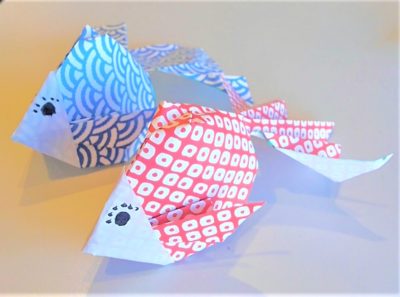 折り紙で金魚の折り方作り方 五分で簡単 リアル立体のかわいい夏の風物詩 横浜デート人気おすすめ