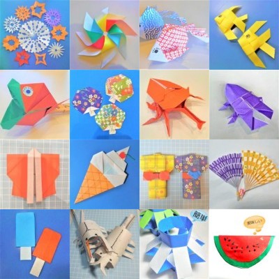 折り紙でお祭りの折り方作り方が多数 子どもと夏の手作り工作の簡単