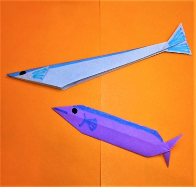 折り紙で魚の折り方作り方まとめ 立体リアルでかわいい２ ３歳児 年少の子ども手作り工作 横浜デート人気おすすめ