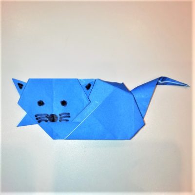 干支の折り紙ネズミの折り方作り方 簡単な平面ねずみ 横浜デート人気おすすめ