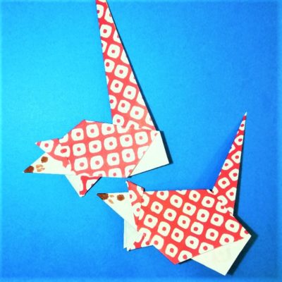 ねずみ干支折り紙の簡単な立体折り方作り方 子供も折り紙１枚で４匹作れる 横浜デート人気おすすめ