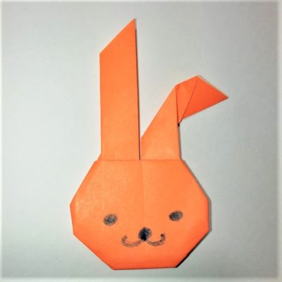 折り紙ウサギのかわいい簡単な顔 折れ耳に幼稚園生よろこぶ 横浜デート人気おすすめ