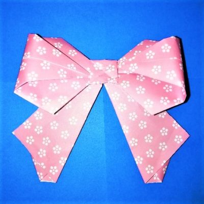 折り紙リボンの簡単な折り方作り方 子供や幼児でも 横浜デート人気おすすめ