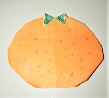 折り紙みかんの簡単な折り方作り方 冬の季節の果物を子供と楽しく工作 横浜デート人気おすすめ