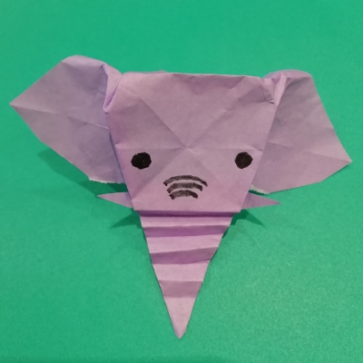 折り紙で象の顔の折り方作り方 簡単かわいい動物 横浜デート人気おすすめ